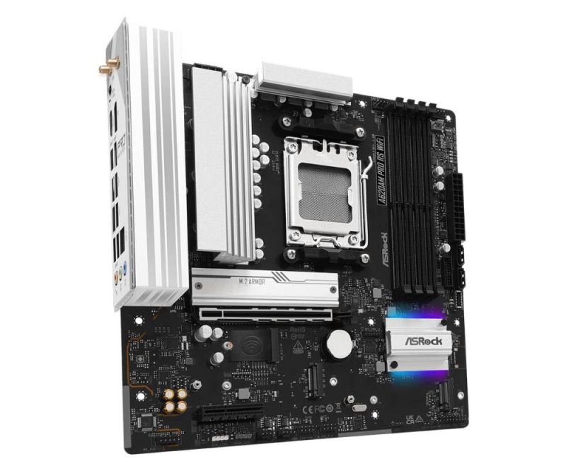 Материнська плата ASRock A620AM Pro RS WiFi Socket AM5 (A620AM PRO RS WIFI)
