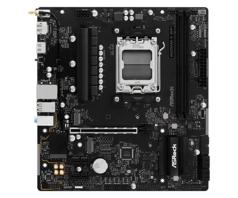 Материнська плата ASRock A620AM-X WiFi Socket AM5 (A620AM-X WIFI)