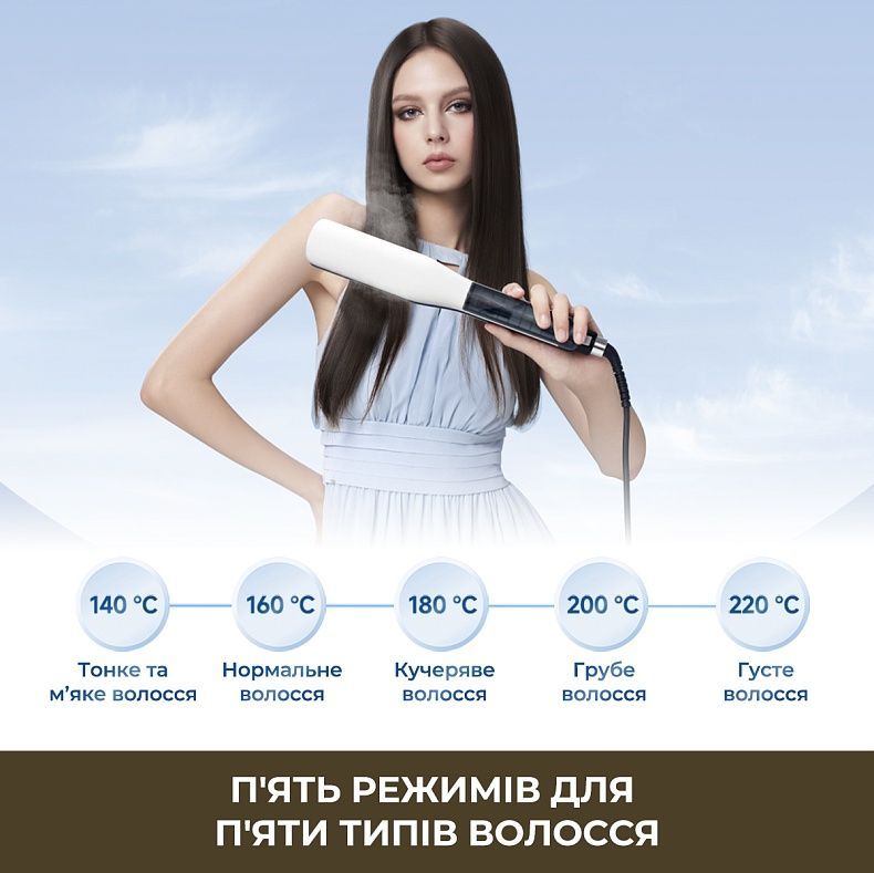 Випрямляч для волосся Dreame AuraSteam Straight Pink (AA01A-PK)
