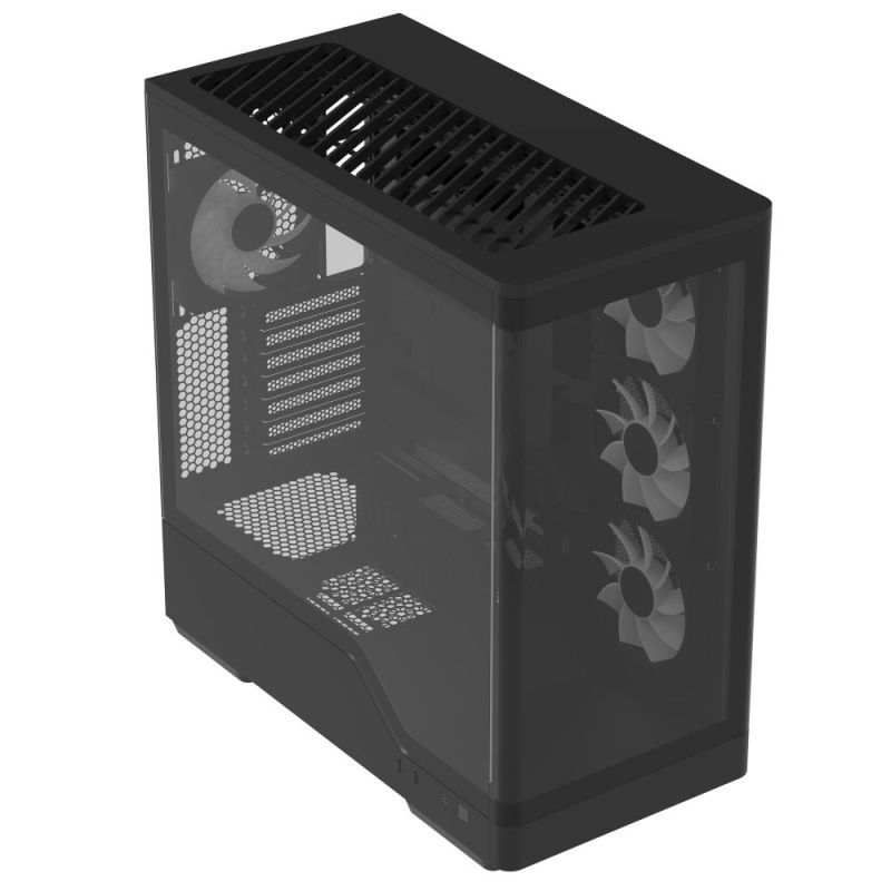 Корпус AeroCool P500A-BK-v1 Black (ACCM-PN08143.11)