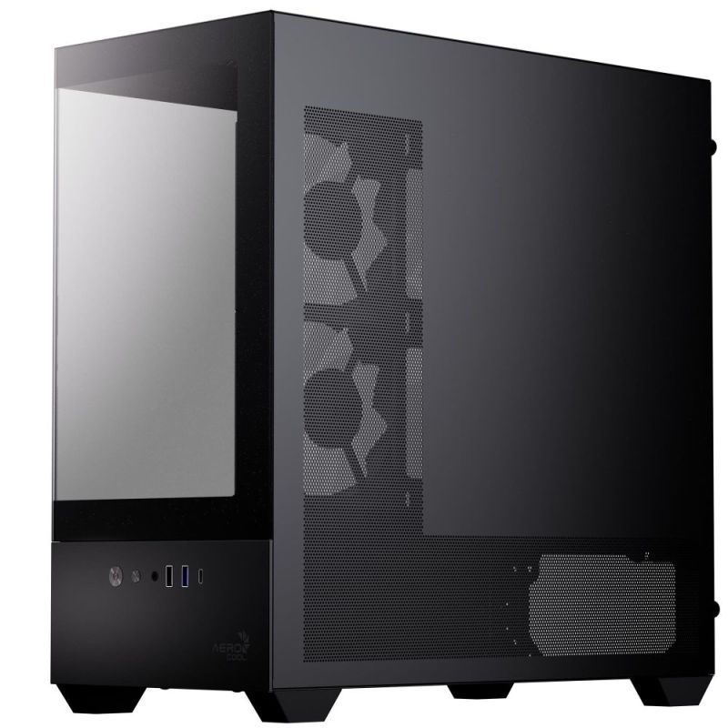 Корпус AeroCool P300D Digi-G-BK-v1 Black (ACCS-PN05033.11)