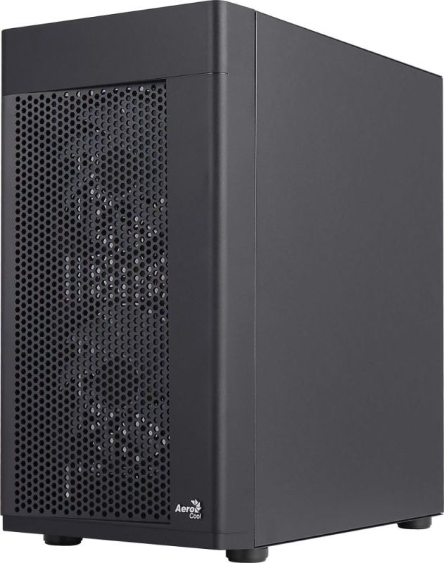 Корпус AeroCool Hexform-G-BK-v2 Black без БП (ACCS-PV38033.11)