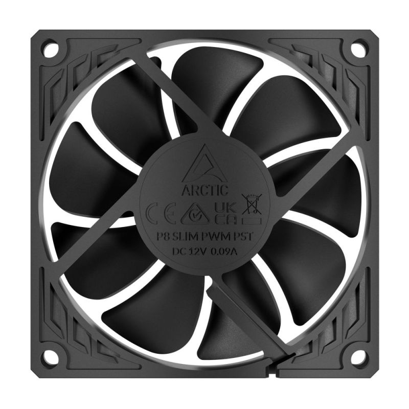 Вентилятор Arctic P8 Slim PWM PST Black (ACFAN00295A)