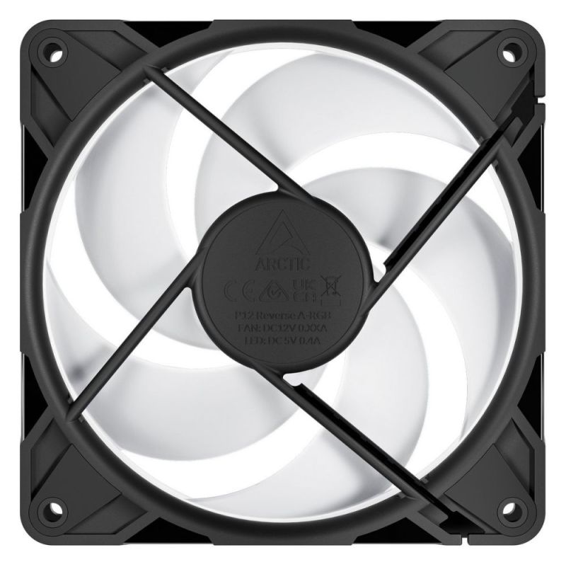 Вентилятор Arctic P12 Pro Reverse A-RGB Black (ACFAN00322A)