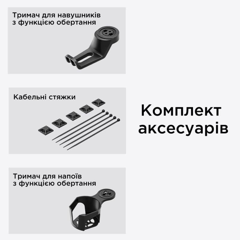 Комп`ютерний стіл Anda Seat Xtreme 1600x800 Black (AD-D-DD1-1600-07-B)