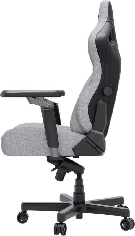Крісло для геймерів Anda Seat Kaiser 4 V2 Size XL PVC Gray Fabric (AD12YDDC-XLL-20-G-CF-03)