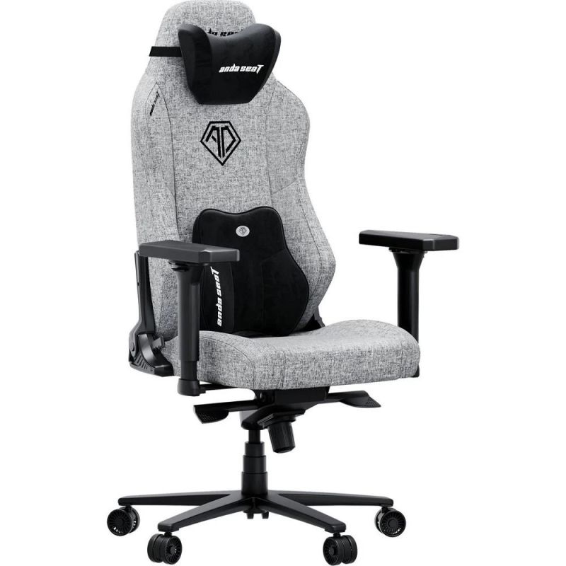 Кресло для геймеров Anda Seat Phantom 3 Size XL Fabric Gray (AD18XL-52-G-F-G01)