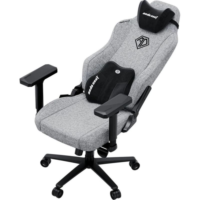 Кресло для геймеров Anda Seat Phantom 3 Size XL Fabric Gray (AD18XL-52-G-F-G01)