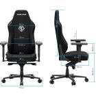 Кресло для геймеров Anda Seat Phantom 3 Size XL Fabric Gray (AD18XL-52-G-F-G01)