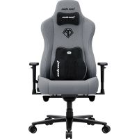 Кресло для геймеров Anda Seat Novis Plus Size XL Fabric Grey (AD23YC-XL-01-G-F-G04)