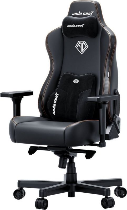 Кресло для геймеров Anda Seat Kaiser 3E XL Black (AD23YC-XL-08-B-PV/C-B01)