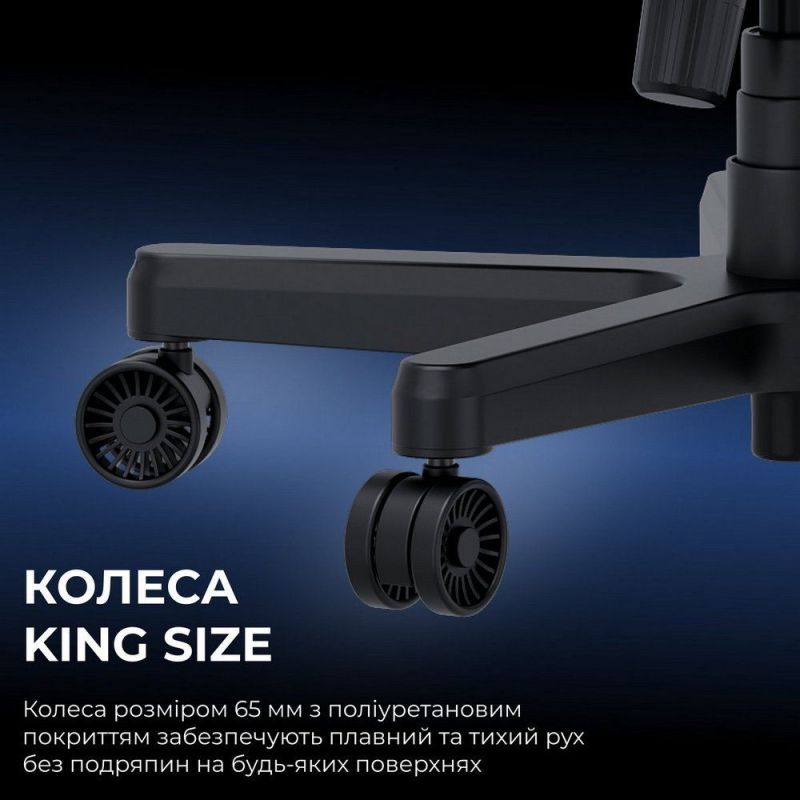 Кресло для геймеров Anda Seat Kaiser 3E XL Black (AD23YC-XL-08-B-PV/C-B01)