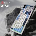 Клавіатура Ajazz AF98 Black USB-C Glacier Blue (AF98-GB)