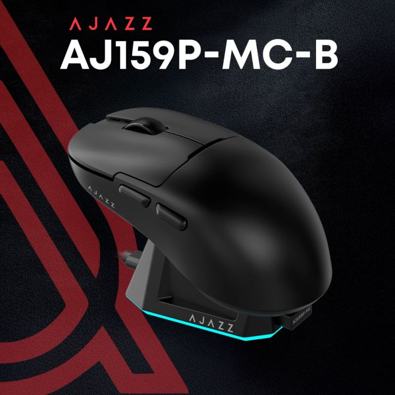 Миша бездротова Ajazz AJ159P MC Black (AJ159P-MC-B)