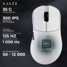 Миша бездротова Ajazz AJ179 V2 Max White (AJ179-V2-MAX-W)