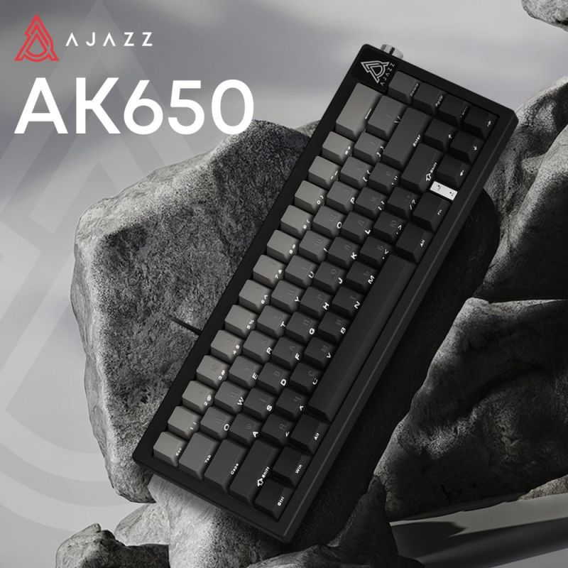 Клавиатура Ajazz AK650 Day Dream Switch Gradient Black USB-C (AK650-DD-BG)