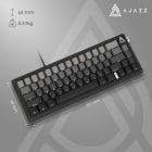 Клавиатура Ajazz AK650 Day Dream Switch Gradient Black USB-C (AK650-DD-BG)