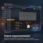Клавіатура Ajazz AK820 Red Switch Black USB-C (AK820-R-B)