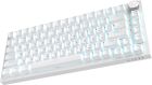 Клавіатура Ajazz AK820 Red Switch White USB-C (AK820-R-W)