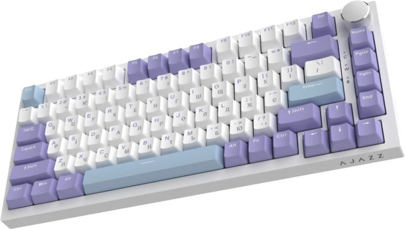 Клавиатура Ajazz AK820 Sea Salt Switch White USB-C (AK820-SS-PWB)