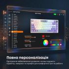 Клавиатура Ajazz AK820 Sea Salt Switch White USB-C (AK820-SS-PWB)