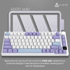 Клавиатура беспроводная Ajazz AK820 Pro Flying Fish Switch Purple RGB With Screen (AK820PRO-FF-PWB)