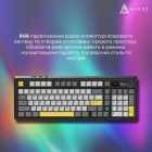 Клавіатура бездротова Ajazz AK980 V2 Gift Switch V2 Black (AK980-V2-G-BGY)