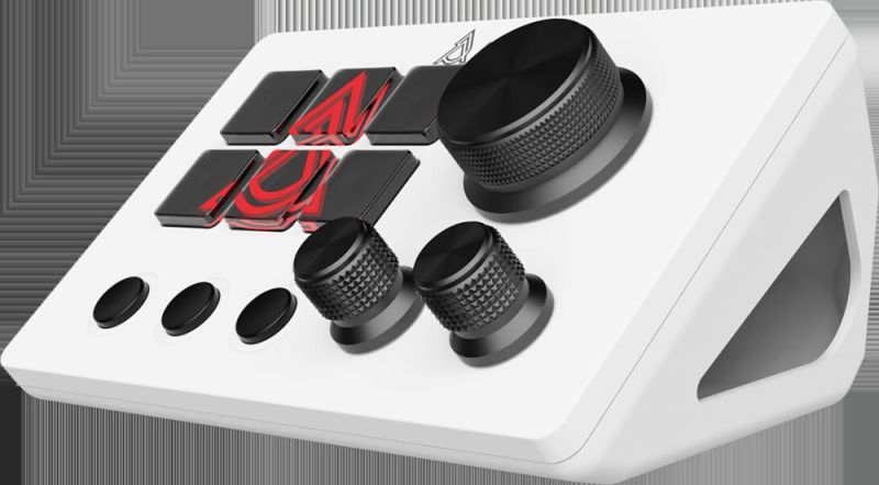 Контроллер для стриминга Ajazz AKP03E USB White (AKP03E-W)