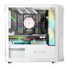 Корпус LogicConcept Portos ARGB Mini White без БЖ (AM-PORTOS-20-0000000-0002)