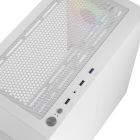 Корпус LogicConcept Portos ARGB Mini White без БЖ (AM-PORTOS-20-0000000-0002)