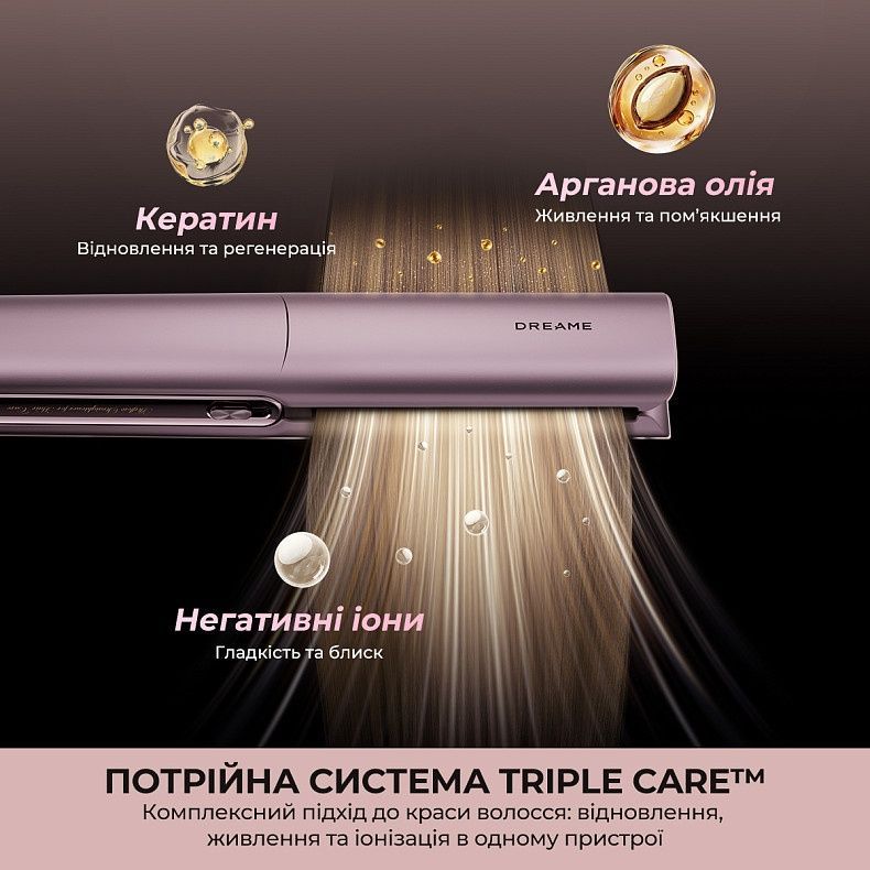 Випрямляч для волосся Dreame Aero Straight Pro Rosy Purple (AMS02A-RP)