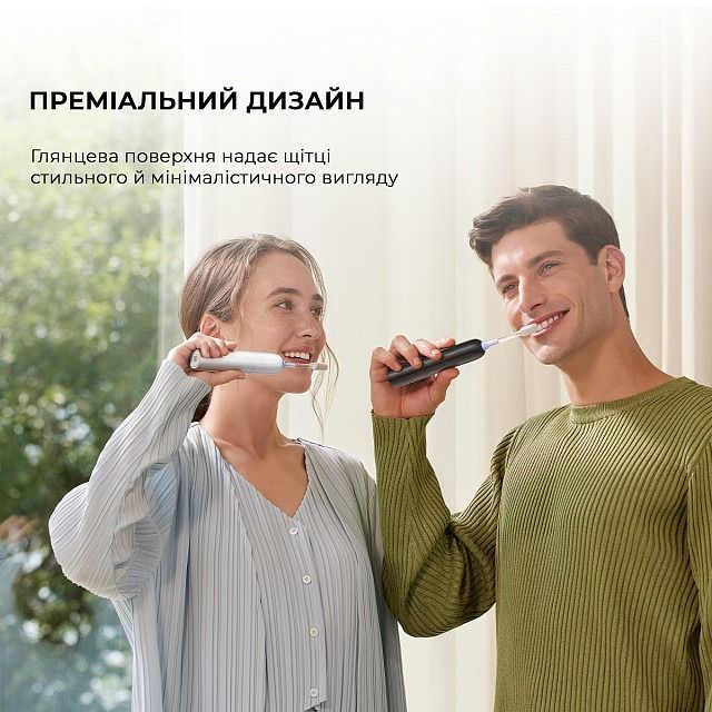 Зубна електрощітка Mova Fresh Black (ATB13A-BK)