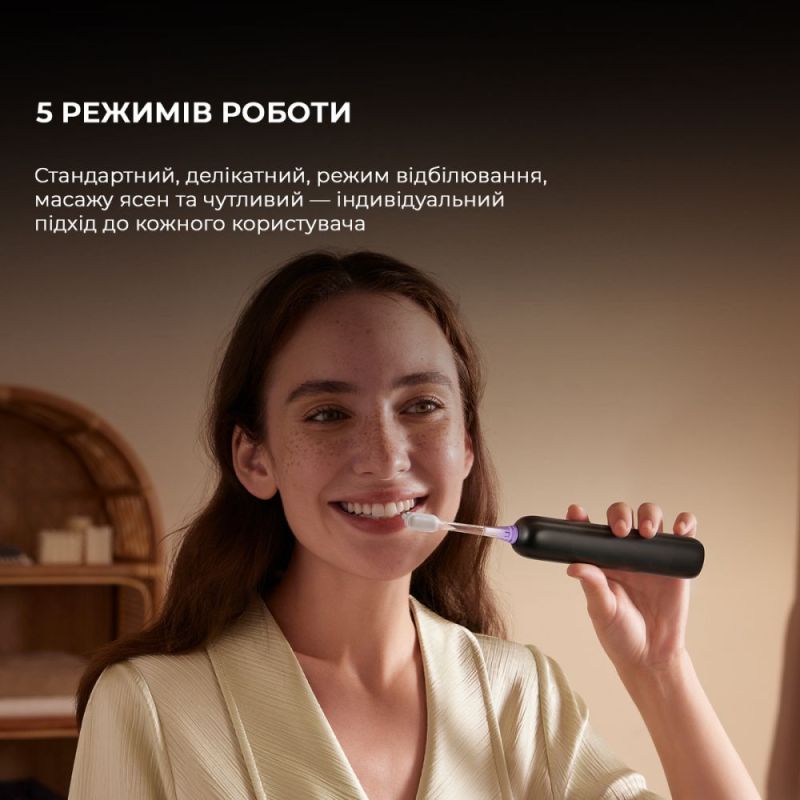 Зубная электрощетка Mova Fresh Pro Black (ATB15A-BK)