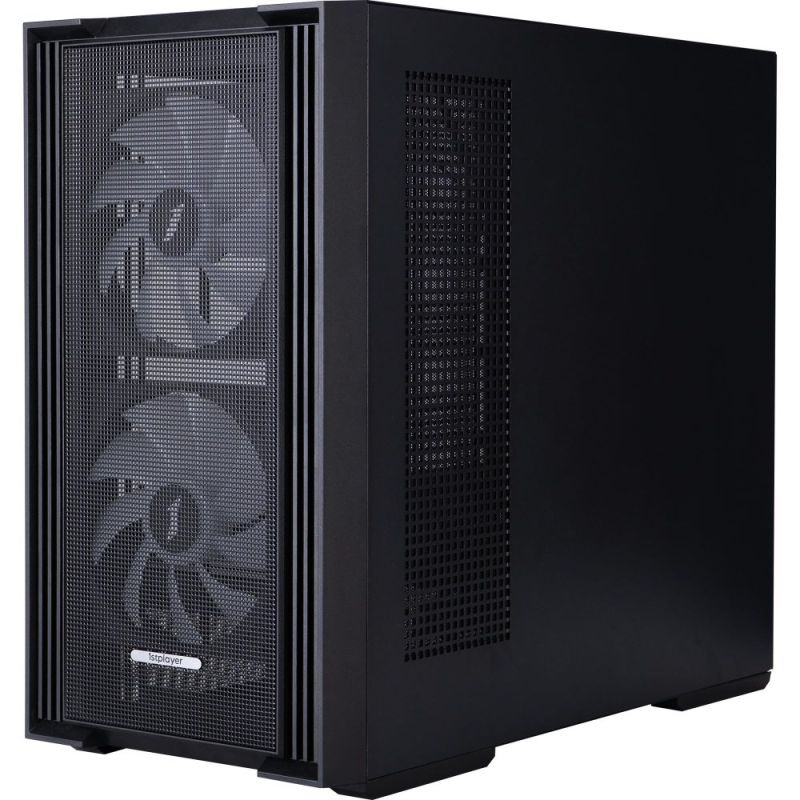 Корпус 1stPlayer Black (AU6-BK-2FA7-14-2FA7R-1FA7)