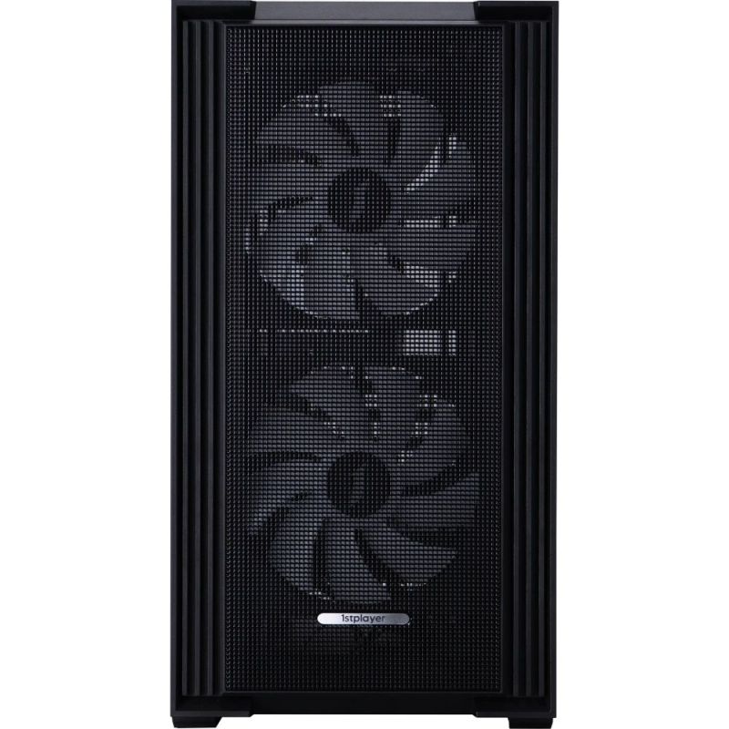 Корпус 1stPlayer Black (AU6-BK-2FA7-14-2FA7R-1FA7)