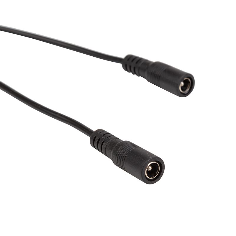 Адаптер PowerPlant DC - 2xDC (M/M), 5.5x2.1мм, Black (CA914890)