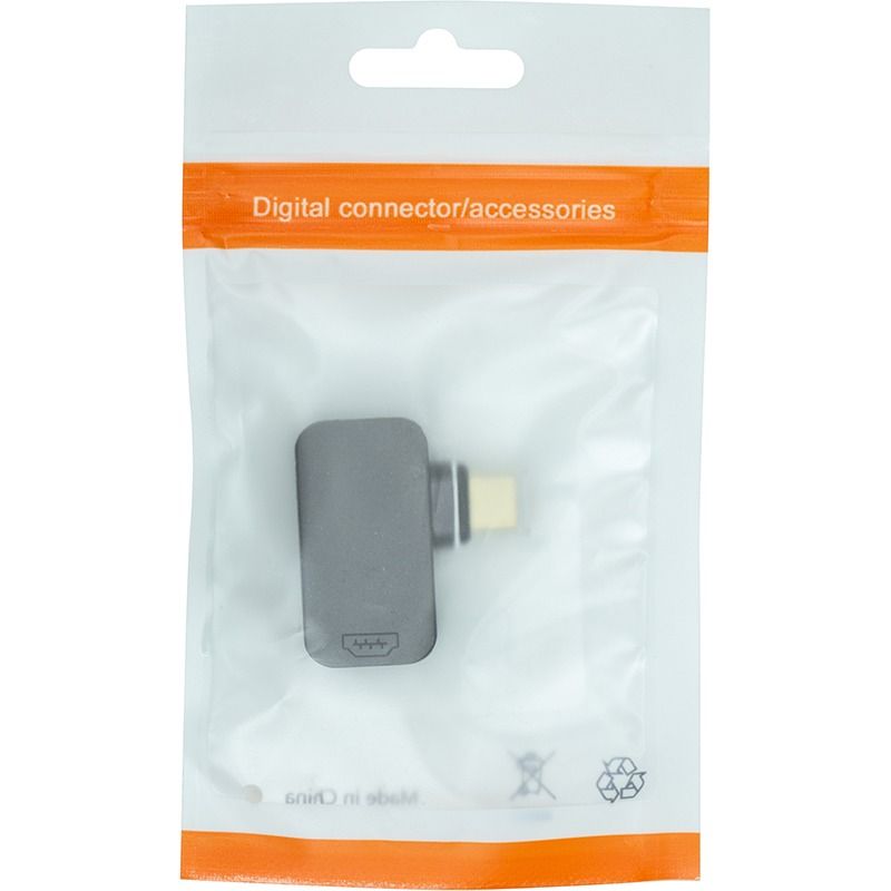 Адаптер PowerPlant USB Type-C - HDMI (M/F) Black (CA914302)