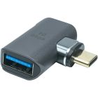Адаптер PowerPlant USB Type-C - USB (M/F) Black (CA914319)