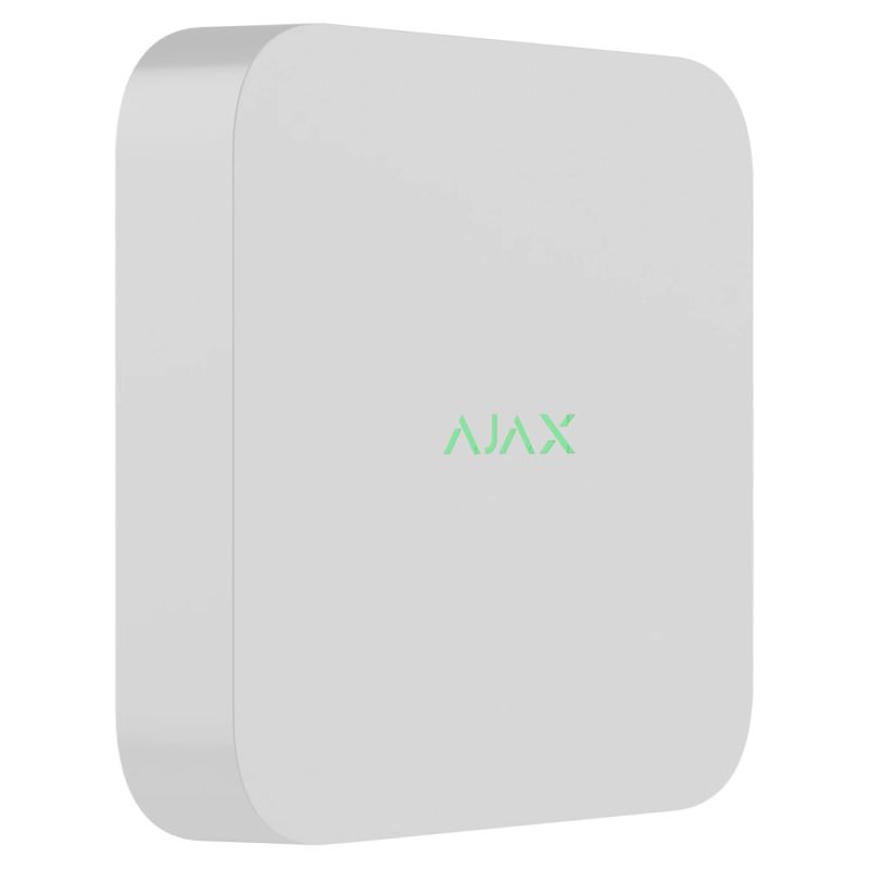 Відеореєстратор Ajax NVR DC (16ch) White (Ajax NVR DC (16ch) white)
