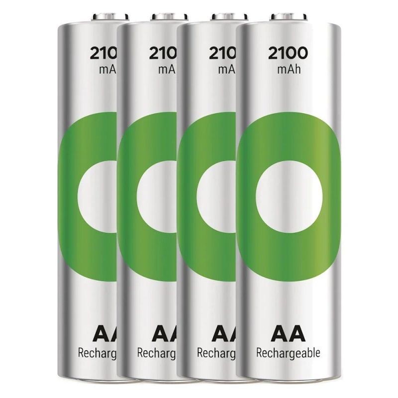 Акумулятори GP Recyko AA/HR06 NI-MH 2100 mAh BL 4 шт (GP210AAHCER21-2TLB4)