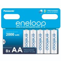 Акумулятори Panasonic Eneloop AA/HR06 NI-MH 2000 mAh BL 8 шт  (BK-3MCDE/8HH)