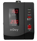 Стабілізатор Njoy (AVRL-20002AL-CS01B) AVR, 2 розетки (Alvis 2000)