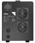 Стабілізатор Njoy (AVRL-20002AL-CS01B) AVR, 2 розетки (Alvis 2000)