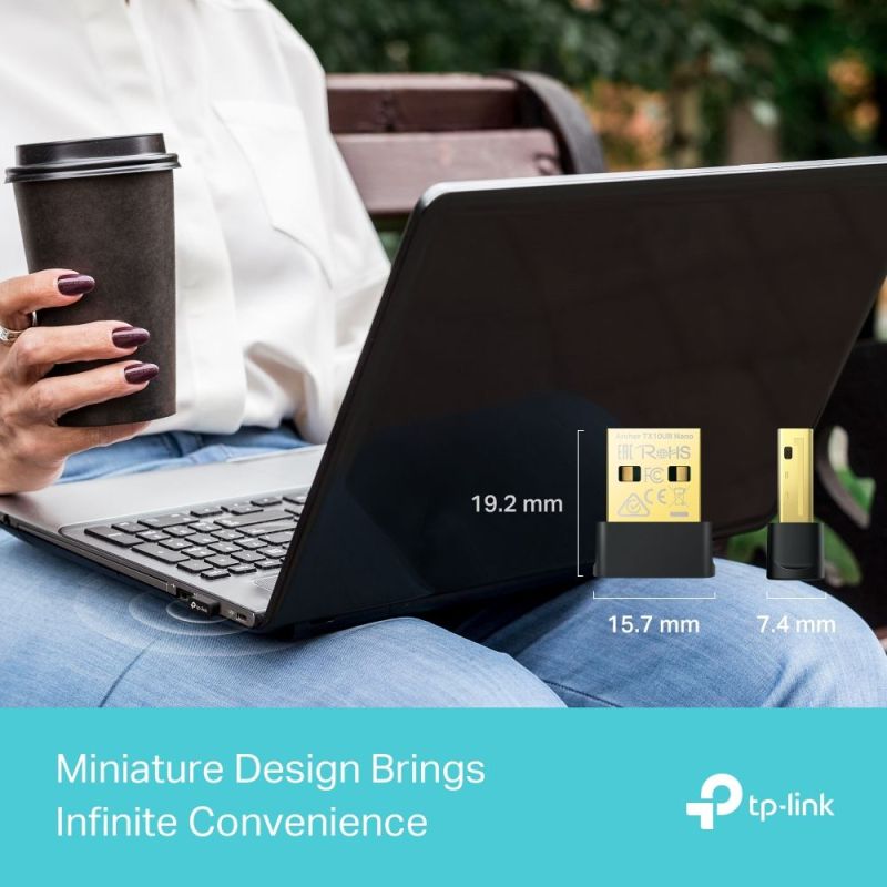 Беспроводной адаптер TP-Link (Archer TX10UB Nano)