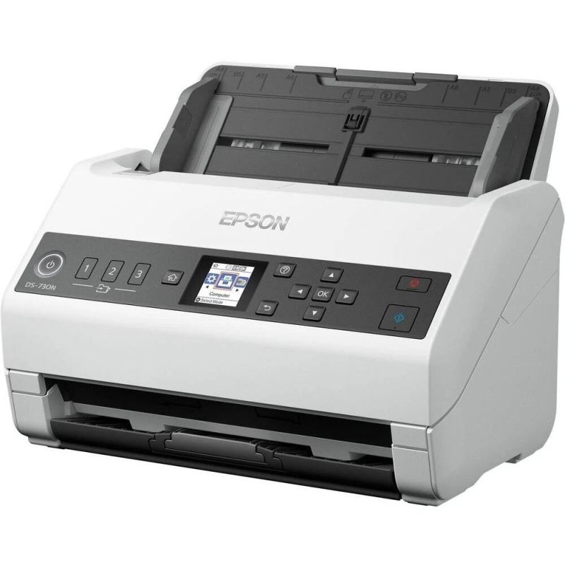 Сканер А4 Epson Workforce DS-730N (B11B259401)