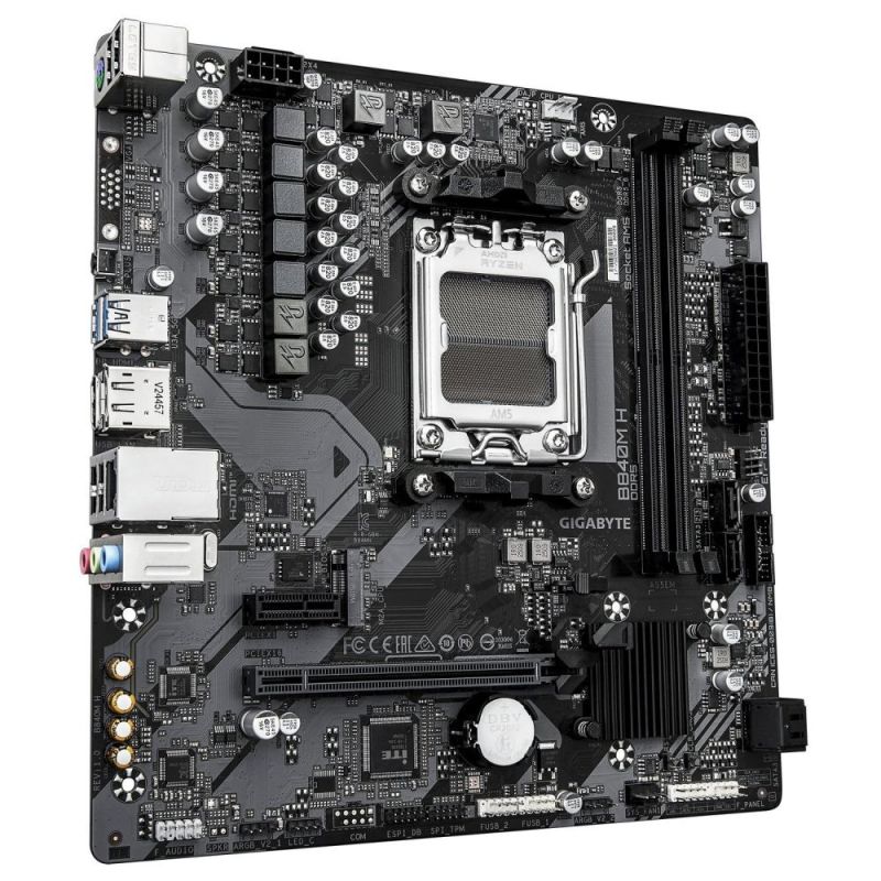 Материнська плата Gigabyte Socket AM5 (B840M H)