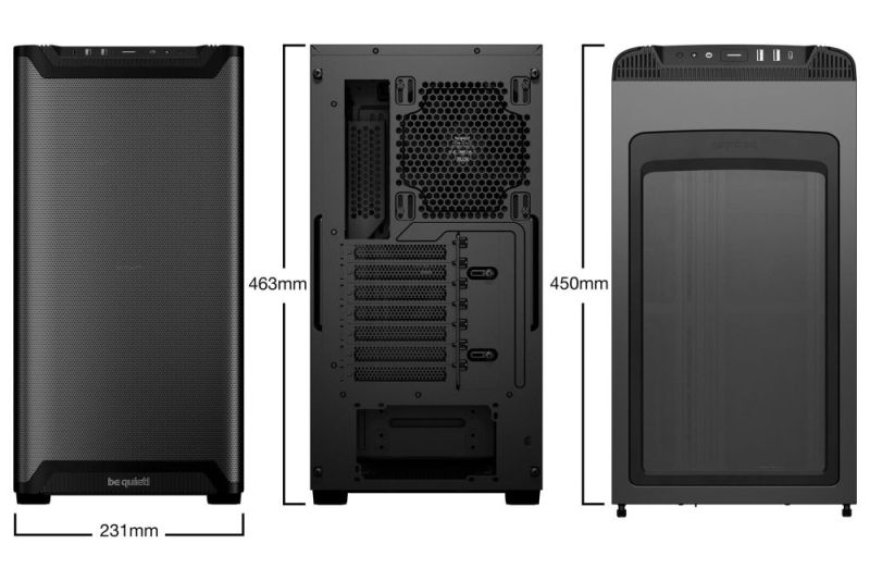 Корпус be quiet! Pure Base 501 Airflow Black без БЖ (BG074)