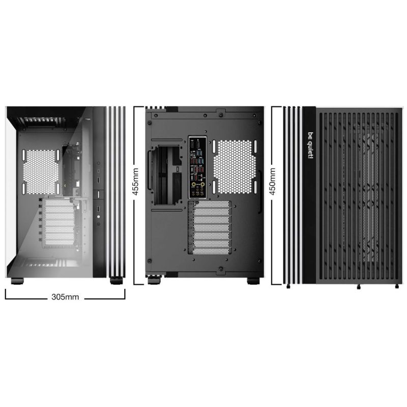 Корпус be quiet! Light Base 600 DX Black (BGW65)
