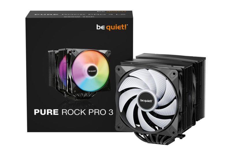 Кулер процесорний be quiet! Pure Rock Pro 3 LX Black (BK043)