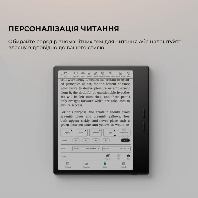 Електронна книга BOOX Go Color 7 Gen2 Black (BOOX_GoColor7(Gen2)_Black)